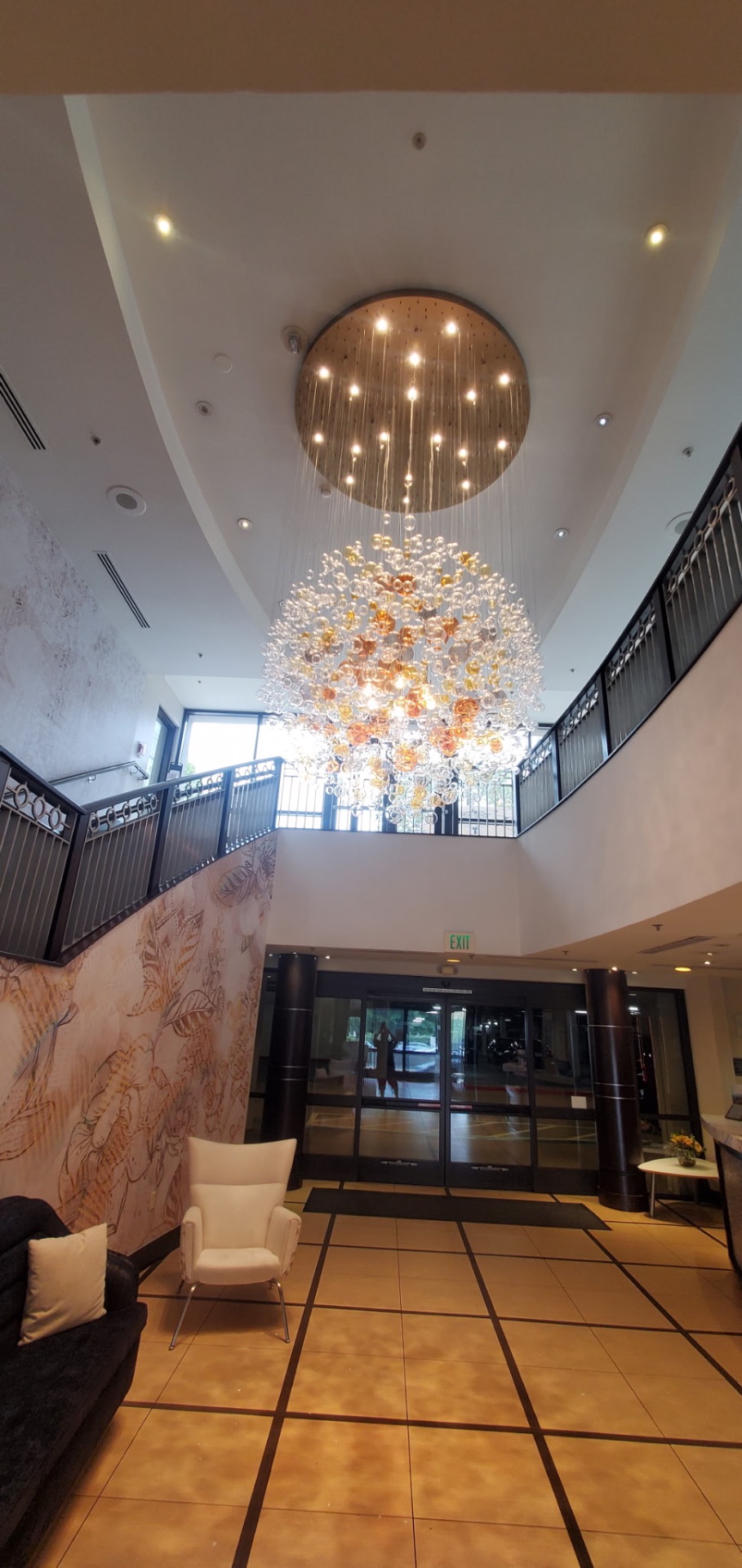 Hotel Lobby Bubble Chandelier
