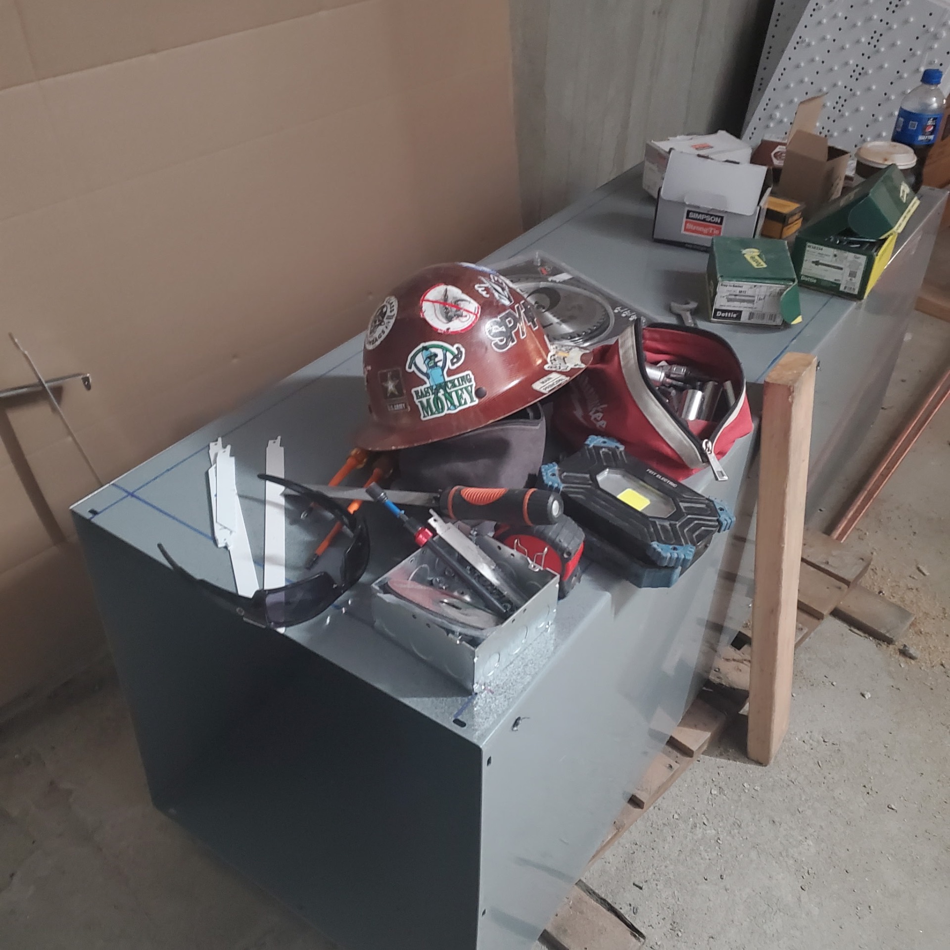 On-Site Tools & Rough Materials